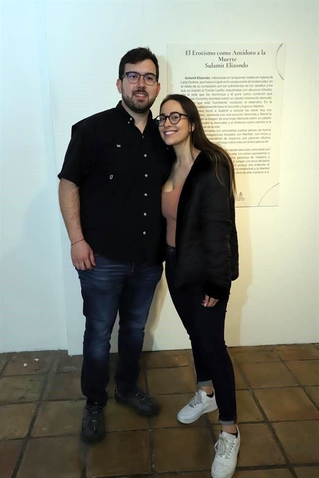 Adán Mercado y Karen Garza