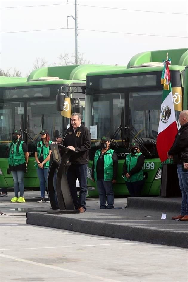 José Manuel Valdez, director del Instituto de Movilidad, dijo que en total hay 142 de estas unidades en el Estado.