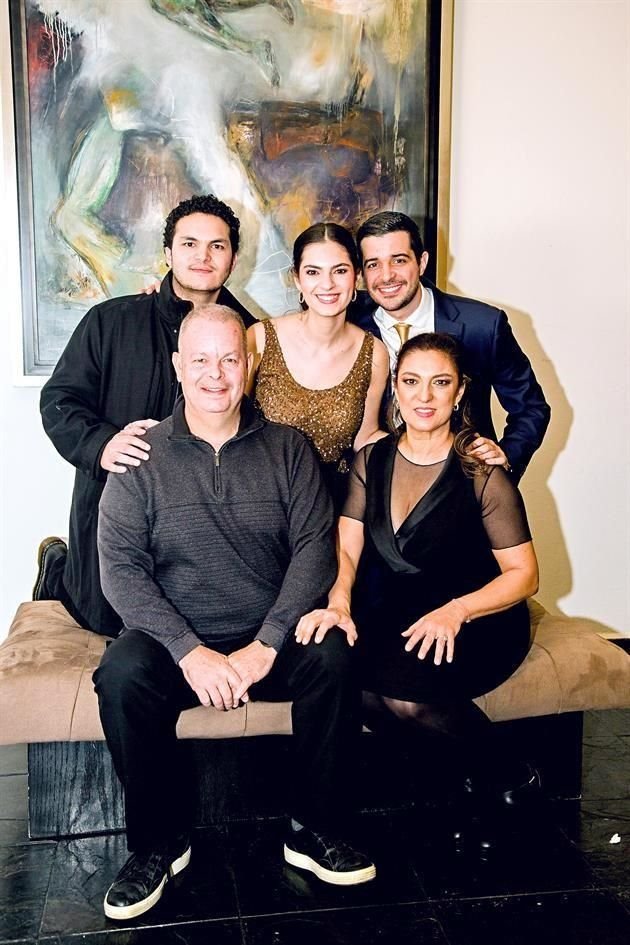 Marcelo Valdés, LOS NOVIOS, Francisco Valdés Argüelles y Morena de la Garza de Valdés