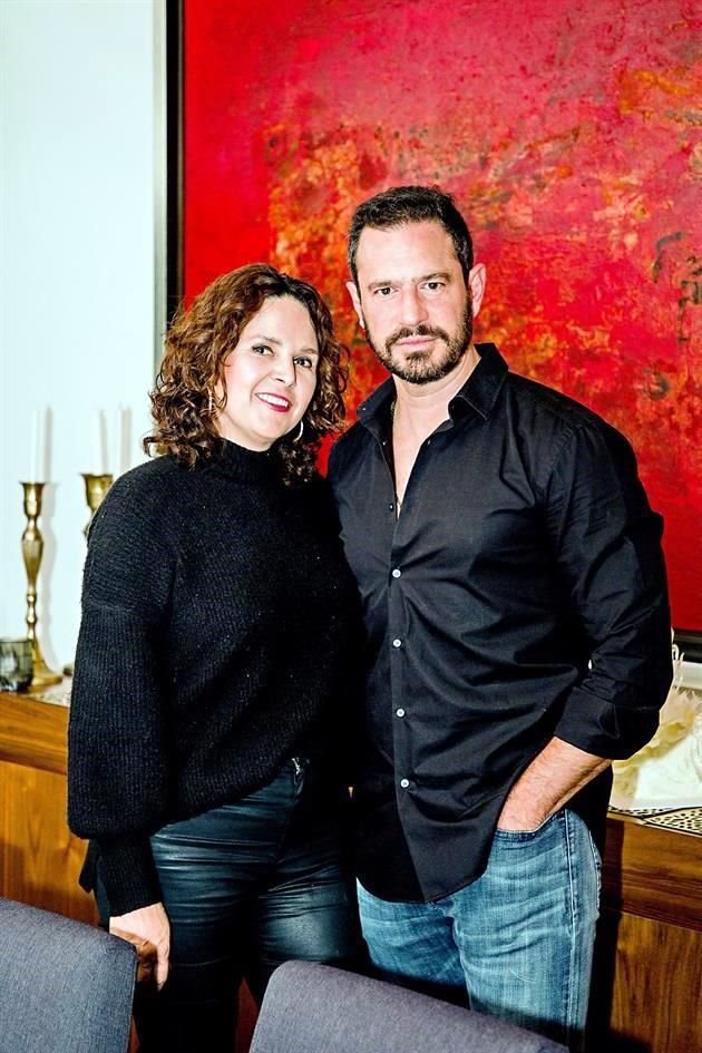 Carolina Martínez de De la Garza y Rodrigo de la Garza