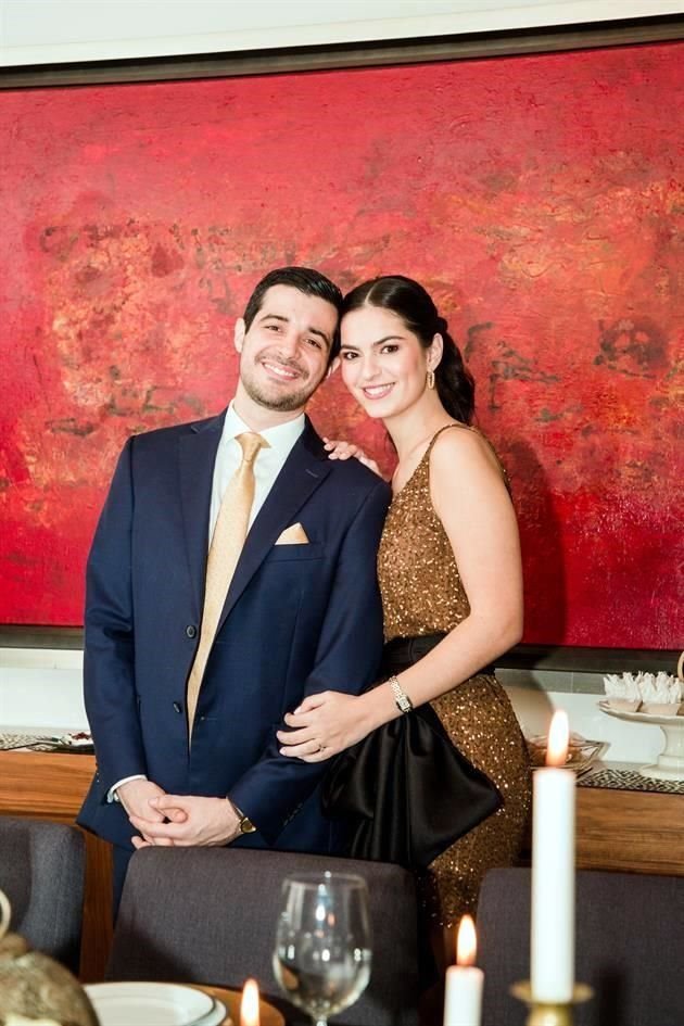 Marcelo Mejía Chapa y Ángela Valdés de la Garza