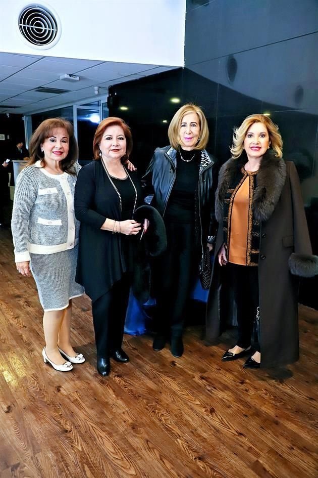 Tere Serna de Peñalver, Flora de Castillón, Rosy Adell y Alma Coello