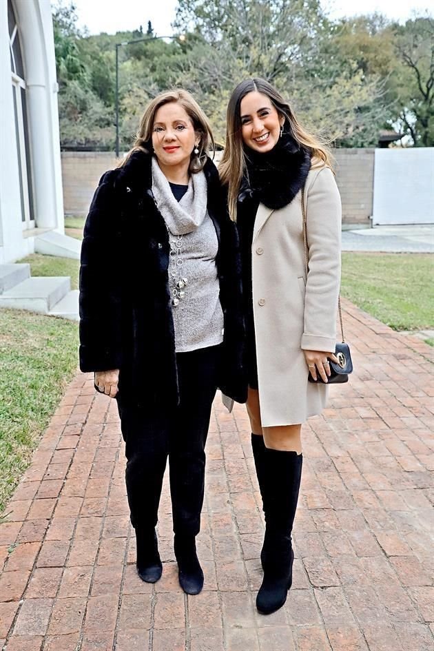 Leticia de Fernández y María Fernanda Argüelles