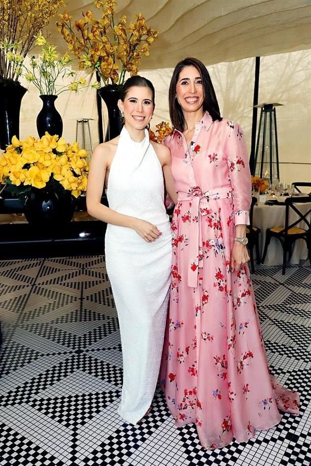 Ángela Garza Canales y Ángela Canales de Garza