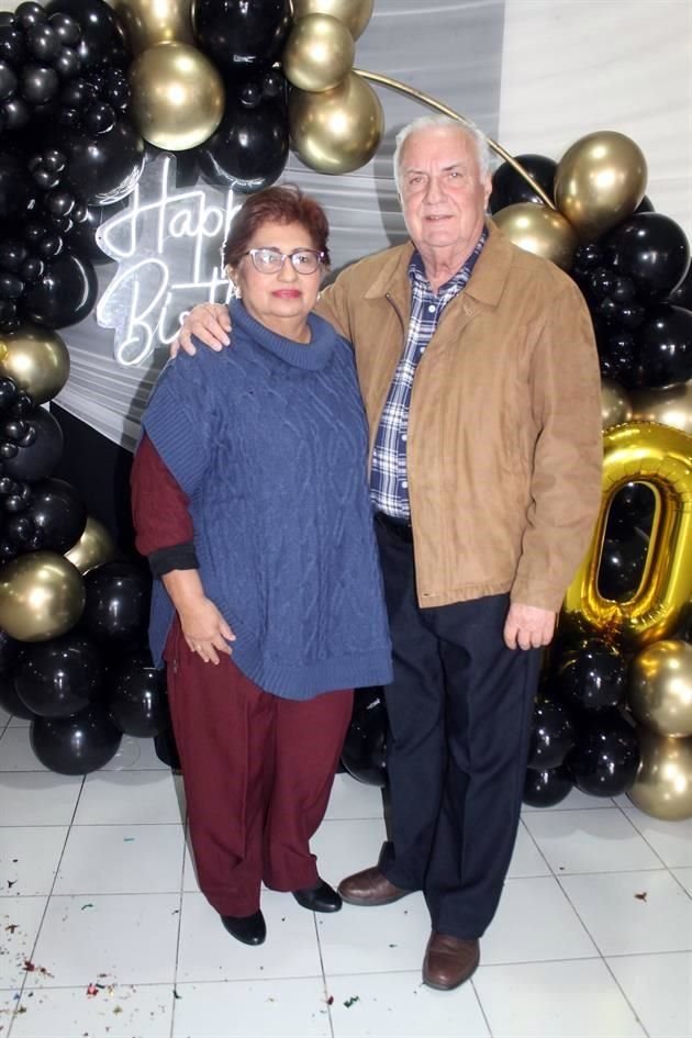 Yolanda Vargas y Felipe Guajardo