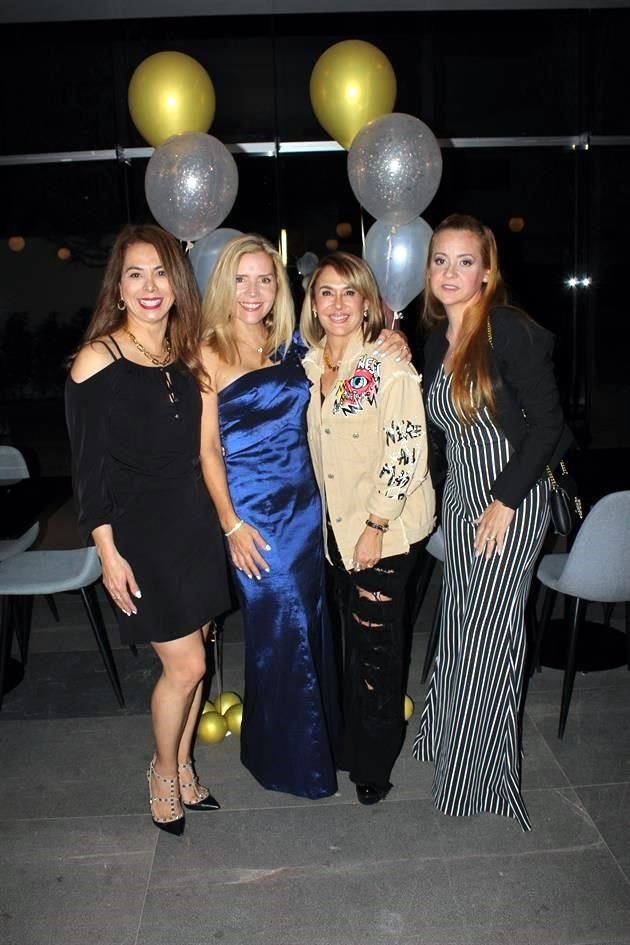 Alma Ruiz, Lupita Galarza, Claudia de la Fuente y Zulma Rodríguez Rodríguez