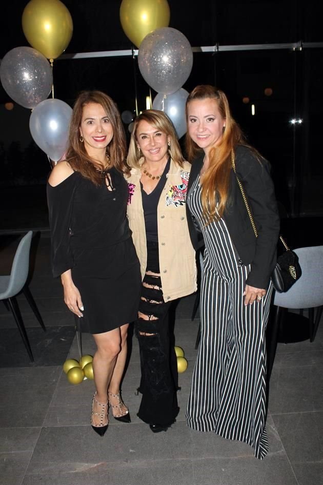 Alma Ruiz, Claudia de la Fuente y Zulma Rodríguez Rodríguez