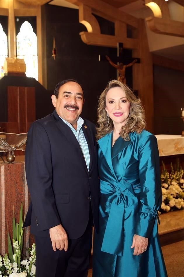 Jorge Ocampo Candiani y Sonia Garza de Ocampo