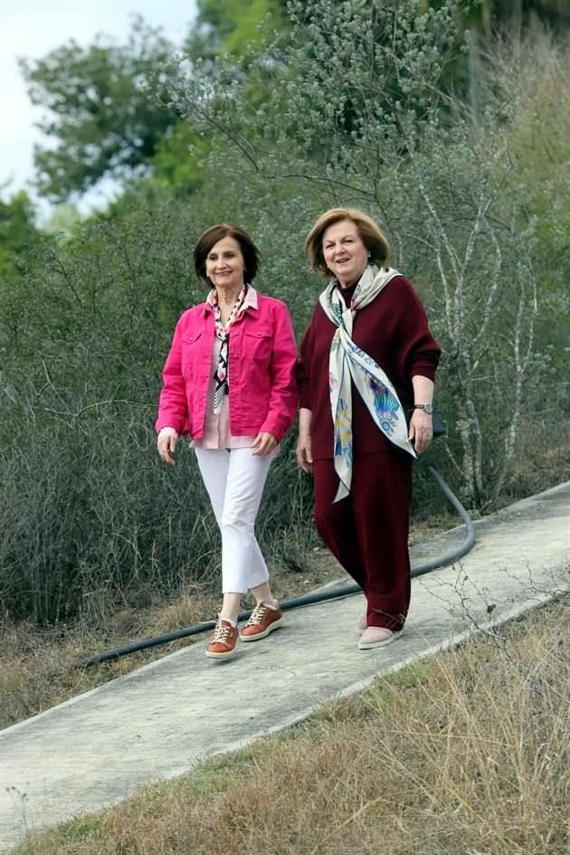 María Teresa Rodríguez Garza y Teresa Zorrilla de Garza