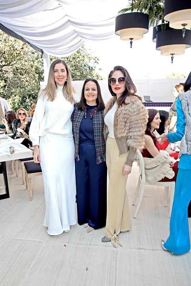 Alejandra Vidal, Paola P. de Lasheras y Carmen Consuelo Valdez