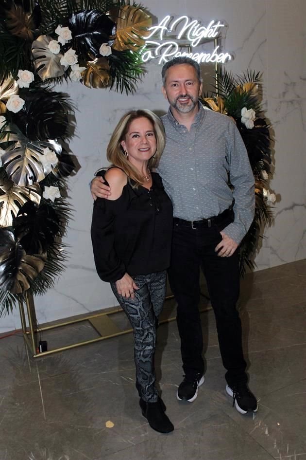 Raquel Aceves Rivero y Fernando Peña Merino