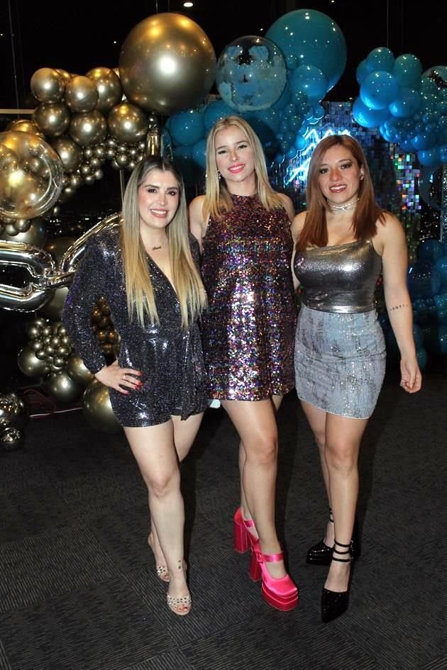 Araceli Cano, Thalía Estrada y Rocío Zamacona