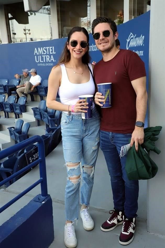 Carolina Robles y Jorge Vázquez