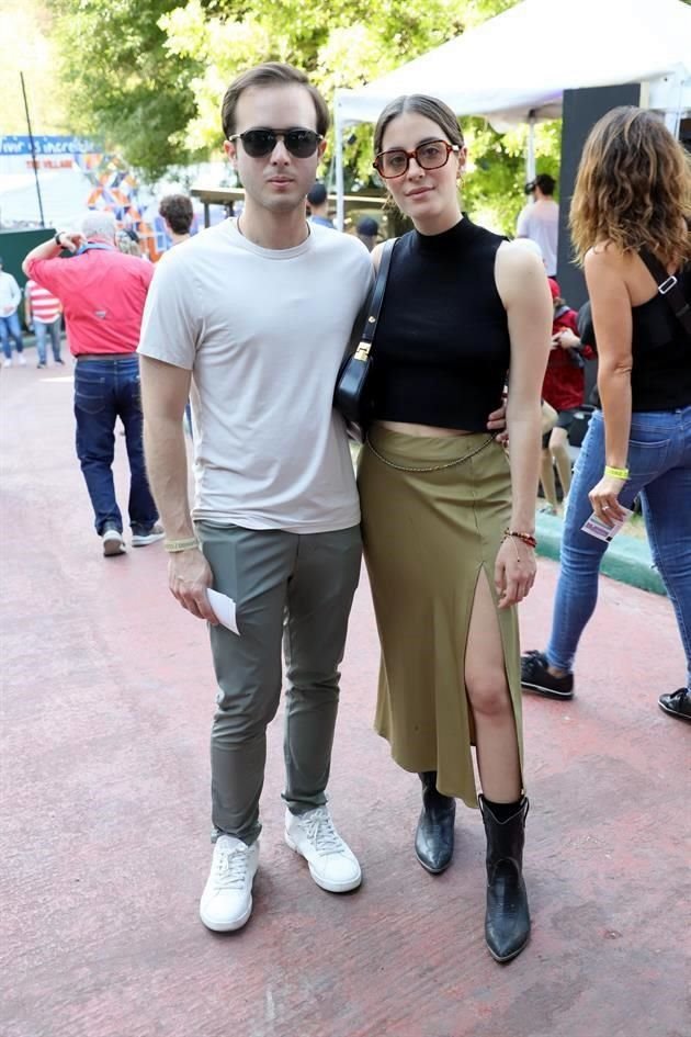 Fernando Cueva y Alina Campos