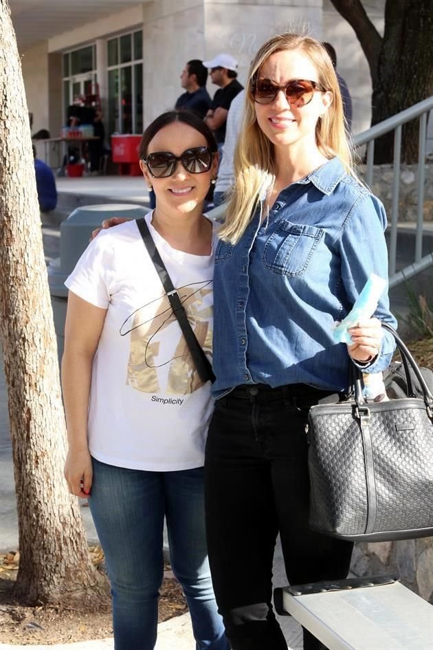Brenda Márquez y Silvia Villalón