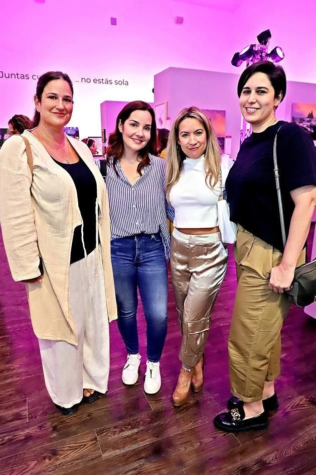 Mimi González, Lorena Fautsch, Anasofía Yturria y Daniela Durán