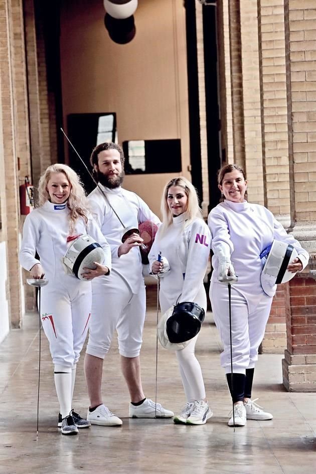 Nancy Guzmán, Max Fernández, María Fernanda García Sada y Marcela Odriozola