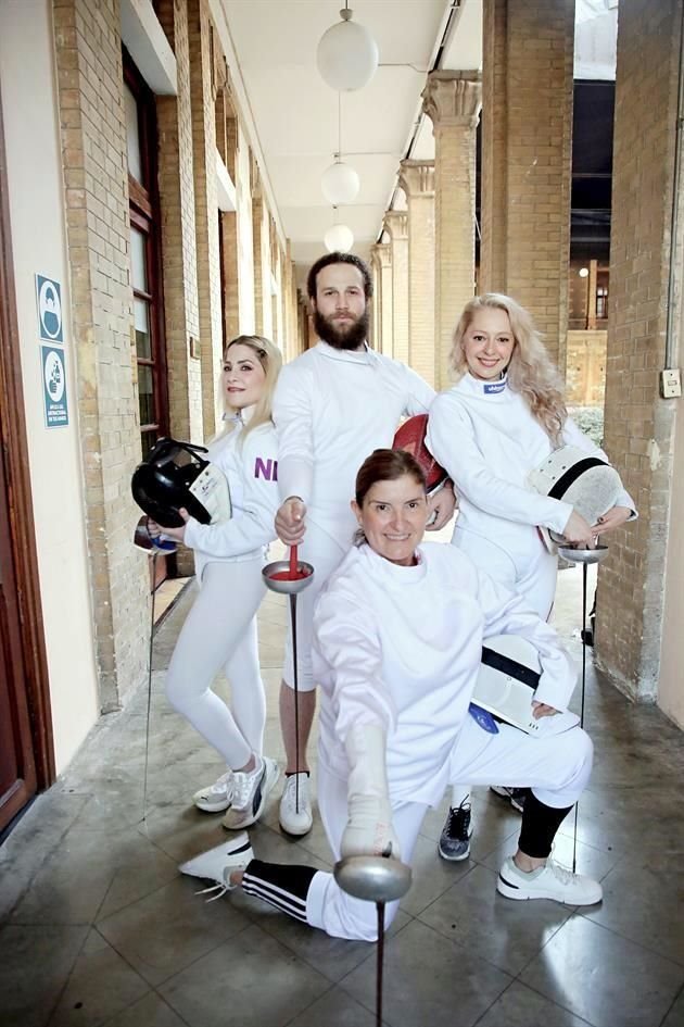 María Fernanda García Sada, Max Fernández, Nancy Gumzán y Marcela Odriozola
