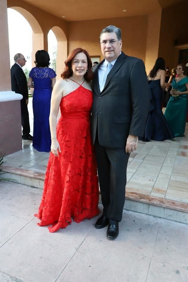 Mirna Campuzano y Juan José Campuzano