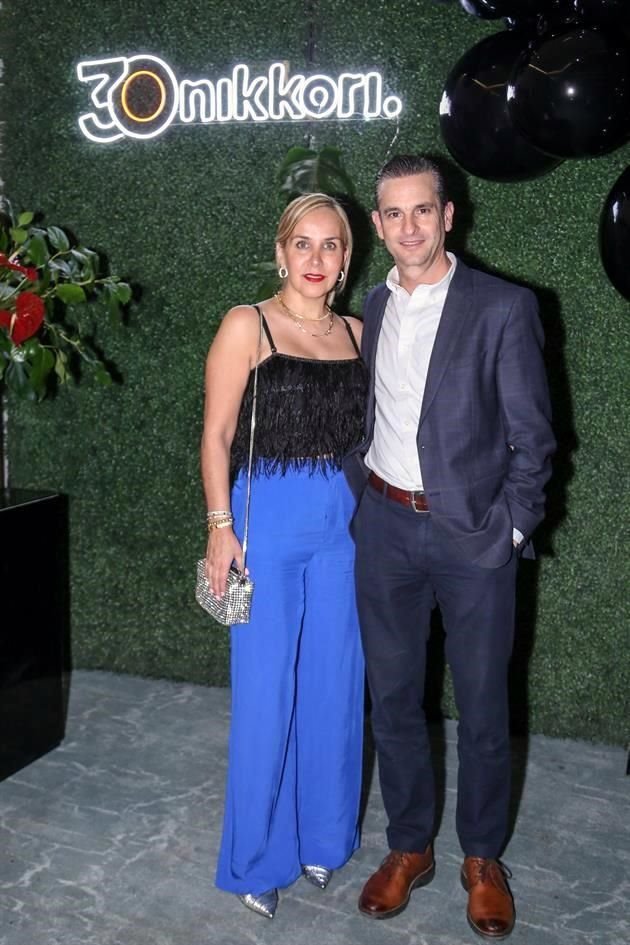 Durante el coctel de celebración del 30 aniversario de Nikkori