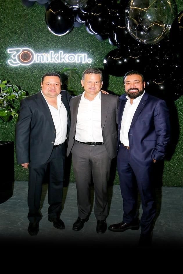 Durante el coctel de celebración del 30 aniversario de Nikkori