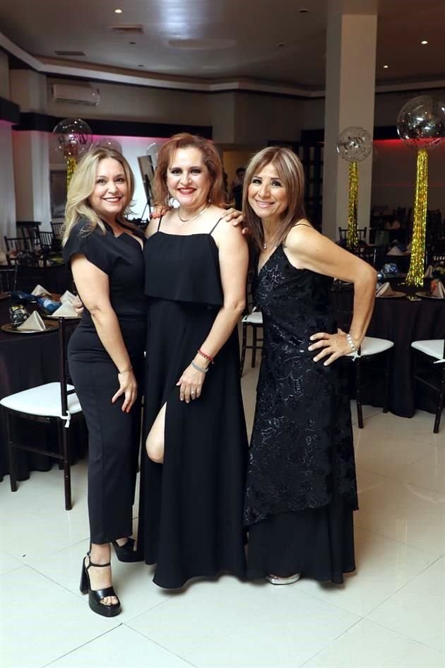 Claudia Rodríguez, Nancy Valdez y Graciela López