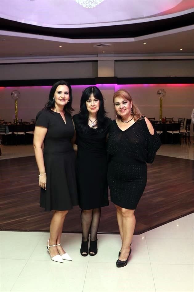 Verónica Sepúlveda, Rosario Cantú y Laura Luna