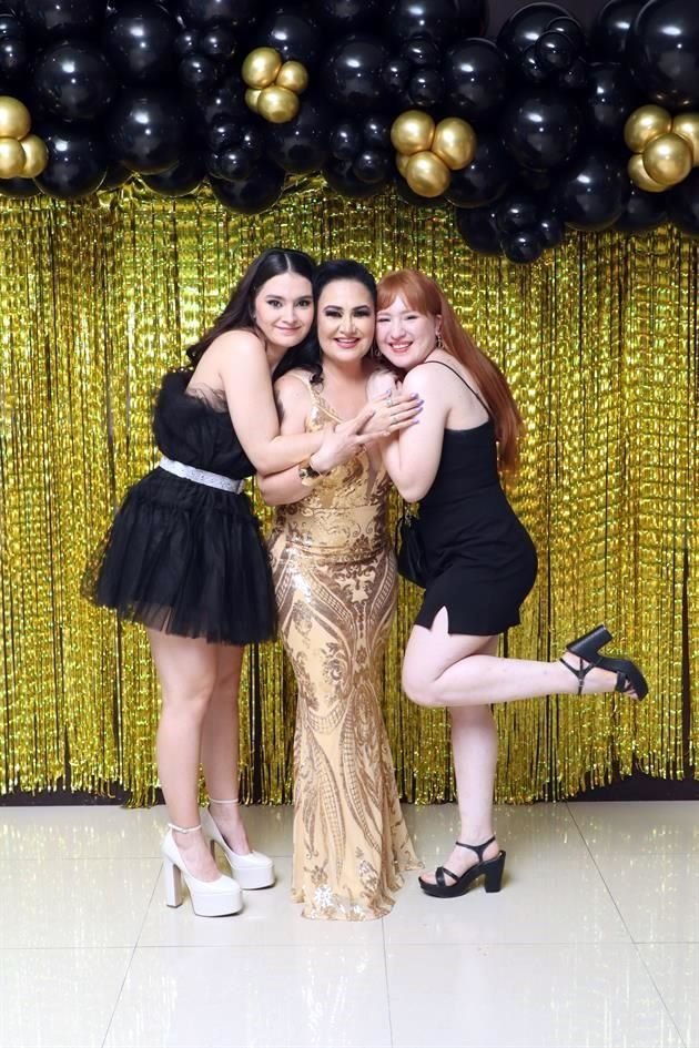 Andrea Villarreal Magda Ochoa y Samantha Lauria