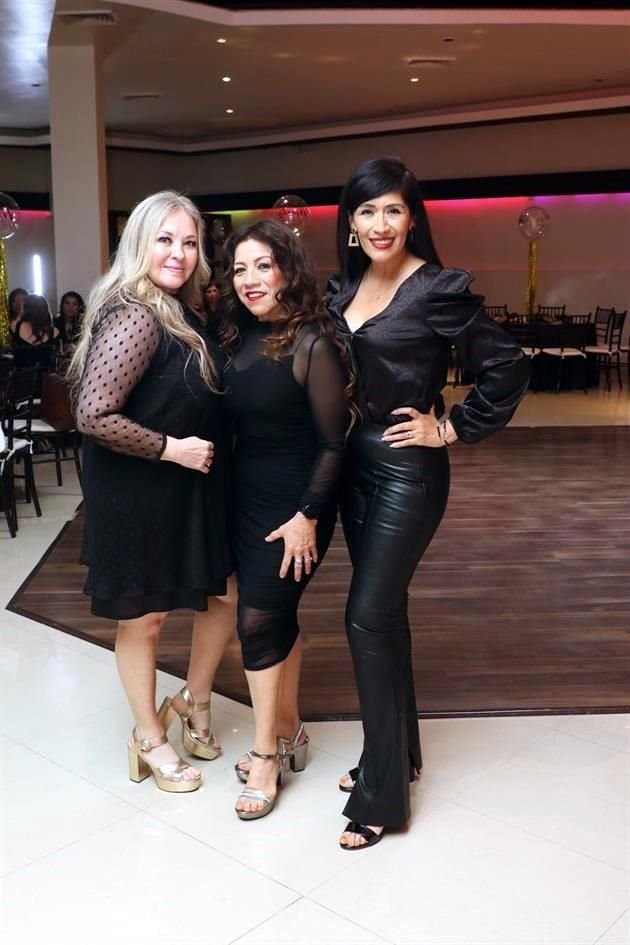 Nelly Salaises, Norma Yáñez y Brez Hernández
