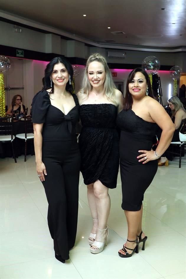 Claudia Garza de Maldonado, Griselda Cuellar y Patsy Montoya
