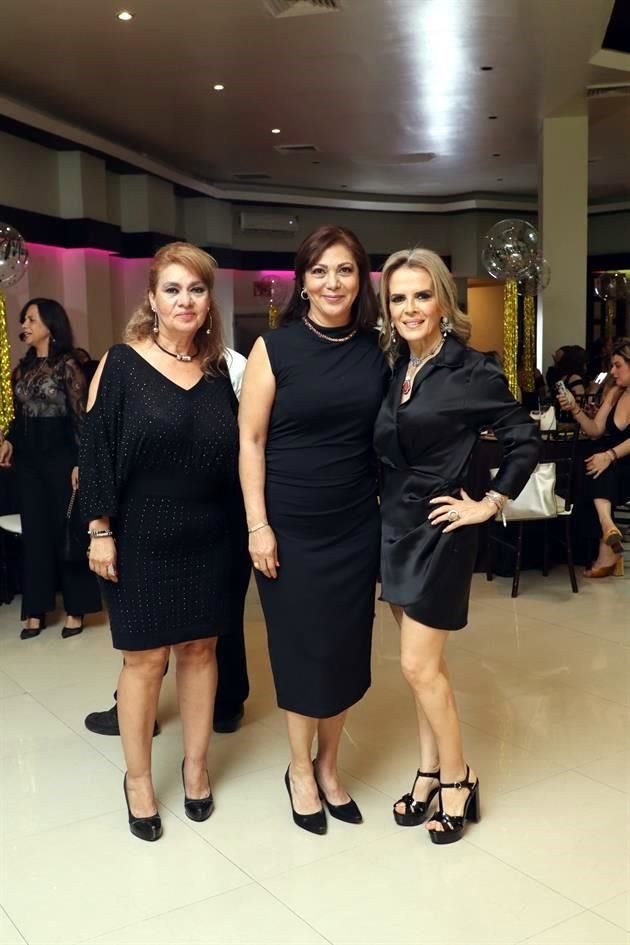 Laura Luna, Mary Barragán y Betty Marroquín