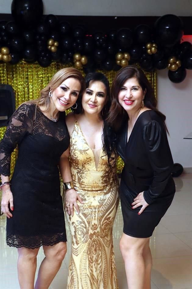 Marily Martínez, Magda Ochoa y Alicia Botello