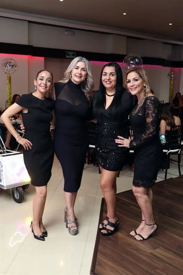 Rocío Ortega, Nelly Reséndez, Mayra Velazquez y Marily Martínez
