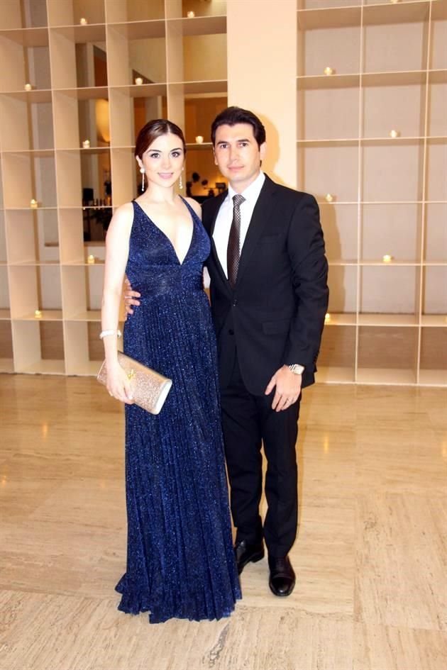 Marcela Treviño de Fajardo y Alberto Fajardo