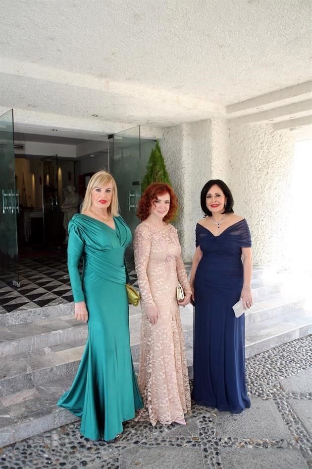 Terina de Romero, Bety Padilla de Marcos y Margarita González de Berchelmann
