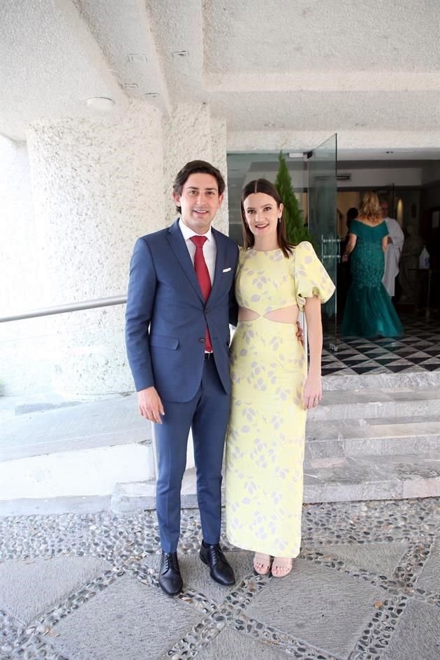 Andrés Von Bertrab y Andrea Gómez