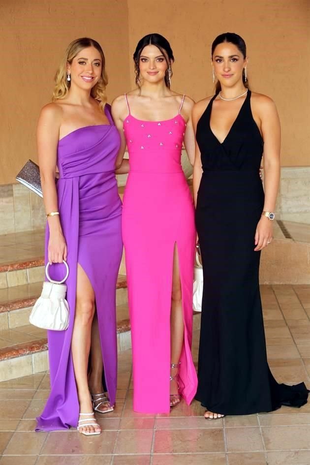 Karen Humphry, Andrea Martínez y Eugenia López