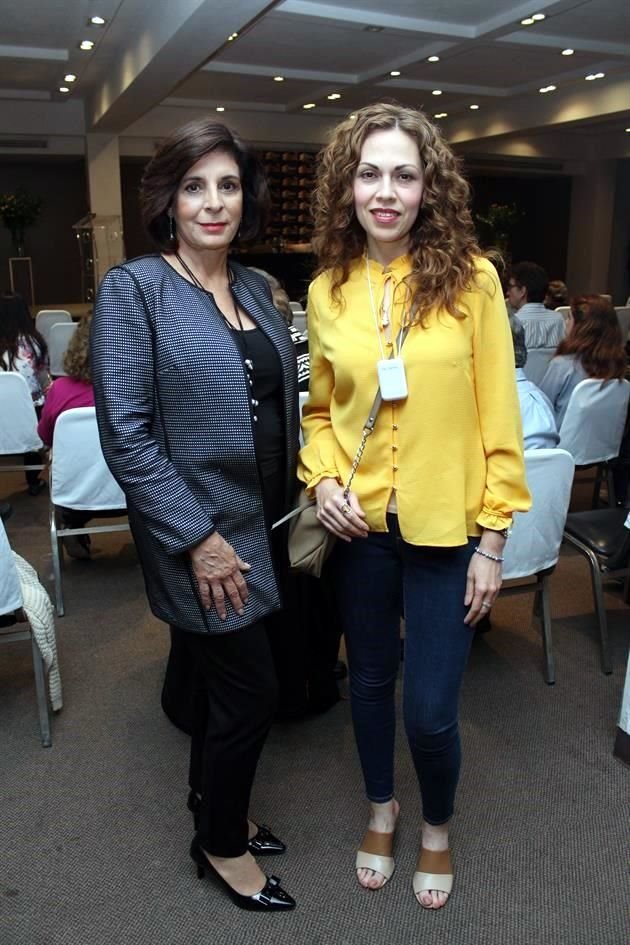 Mónica Castellanos y Mariana García Luna