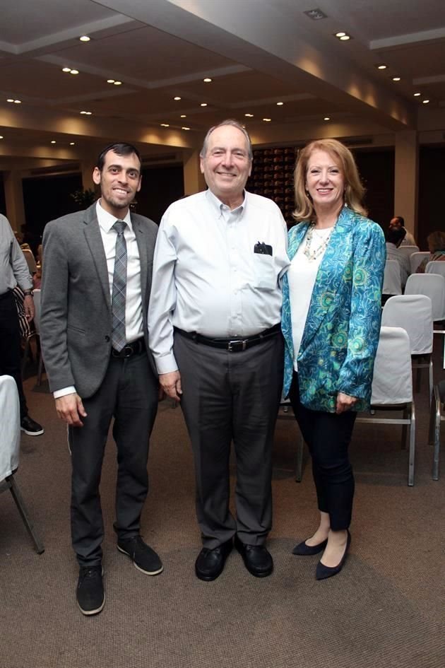 Itzjak Kempe, Enrique Berner y Ana Berner