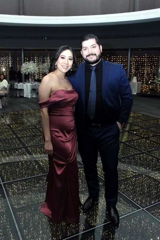 Andrea Garza y Jorge Álvarez