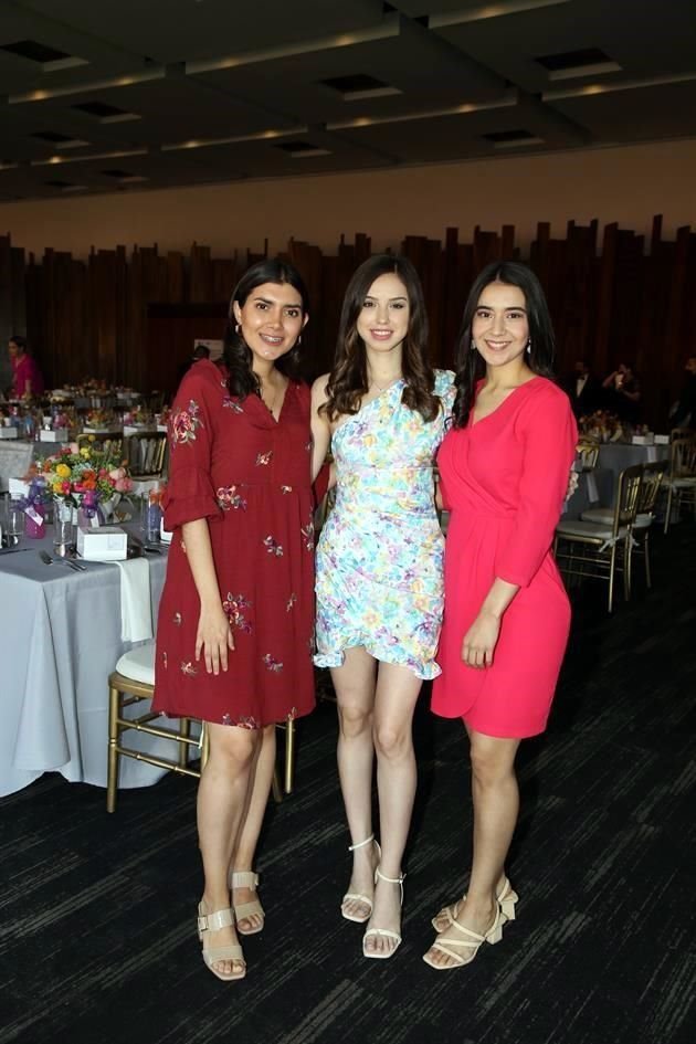 Maeli Aguilar, Gaby Álvarez y Yulissa Martínez