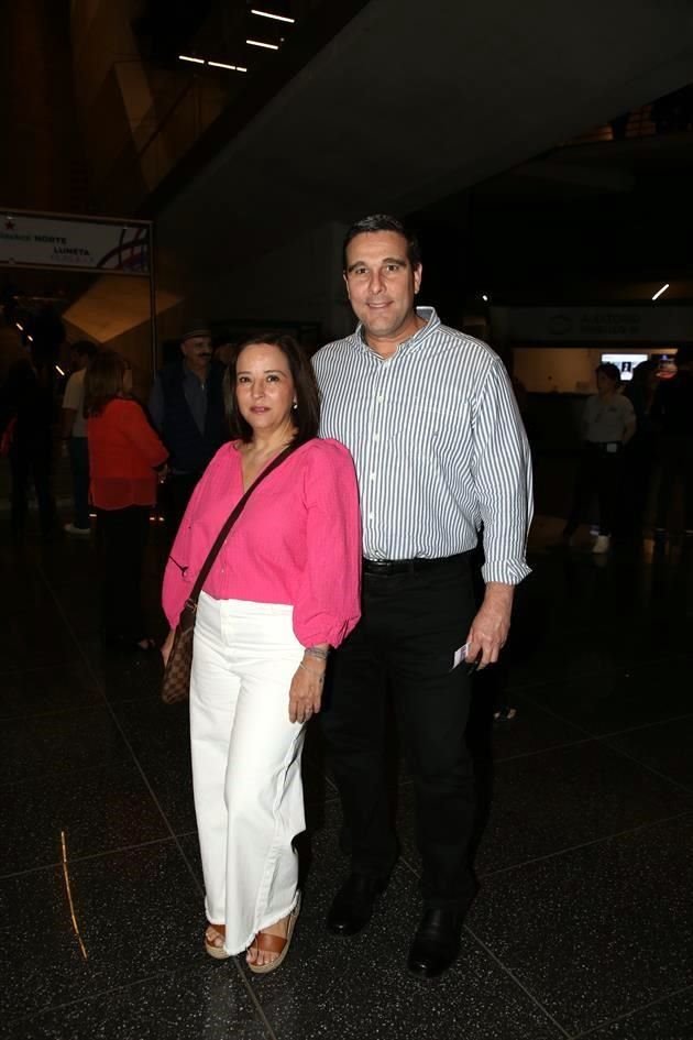 Claudia Quiroga y Albino Ramos