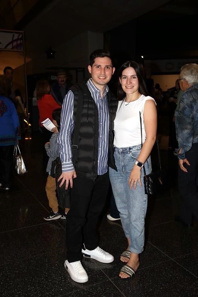 Daniel Gómez y Sofía Lozano