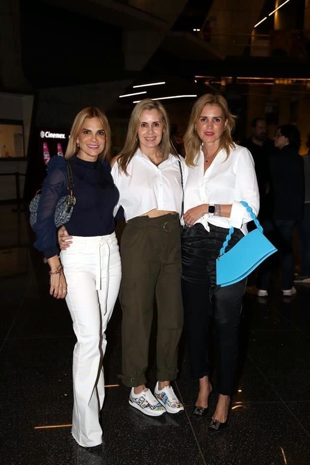 Herica Cortés, Yolanda Peña y Dina Iglesias