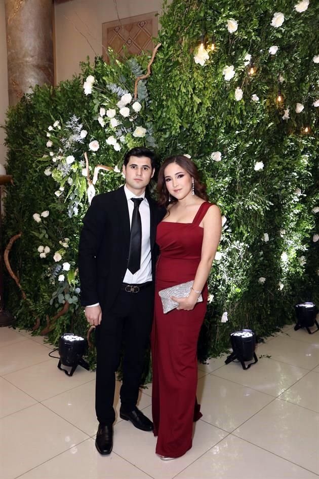 Fernando Guajardo y María Fernanda Elizondo