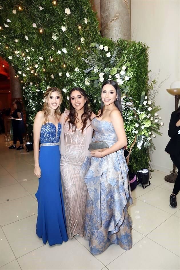 Valeria Jaime, Fernanda Salinas y Kenya Capaceta