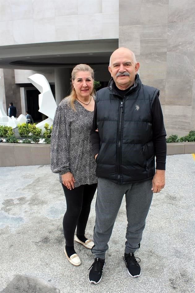 Sandra Peña y Juan Antonio Álvarez