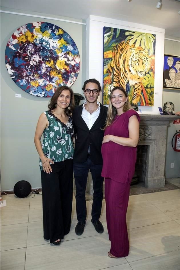 Rosy Sayeg, Daniel Domit y Verónica Villarreal