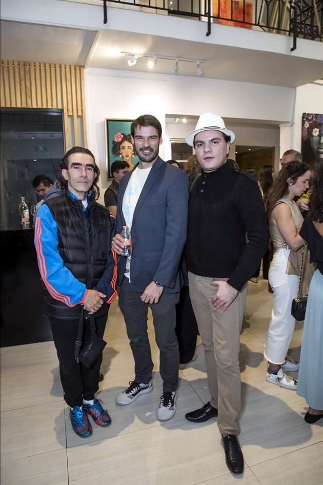 Fernando Betancourt, Sebastián Dopazo y Mauricio Sohm