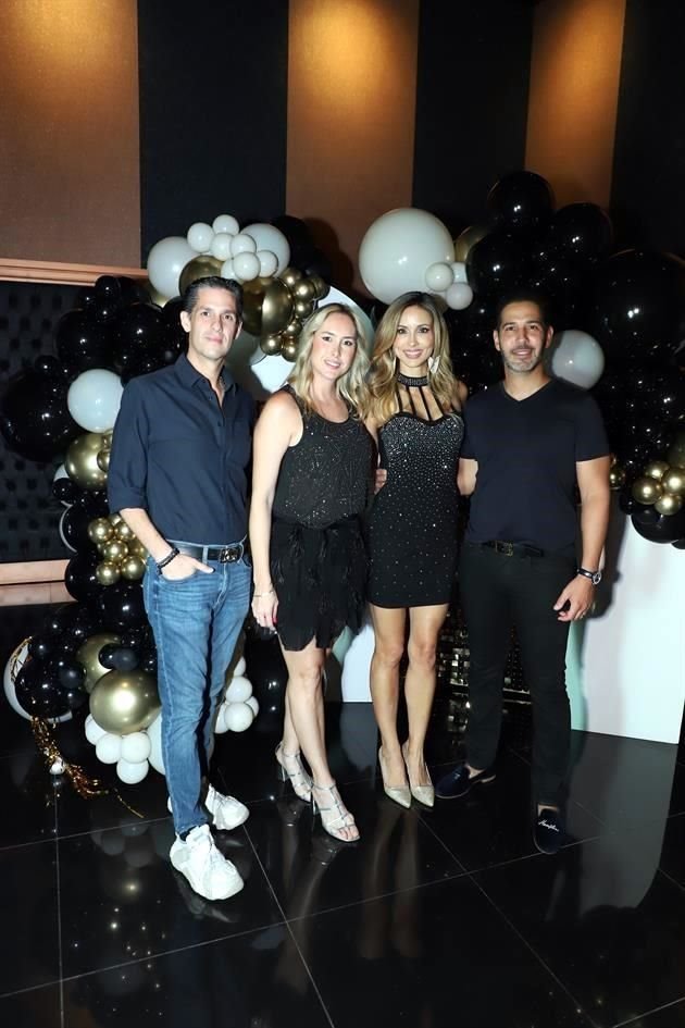 Ricardo Cid, Florencia de Cid, Adriana Franco de Saide y Raúl Saide